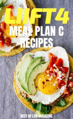 25 LIIFT4 Meal Plan C Recipes - The Best of Life Magazine