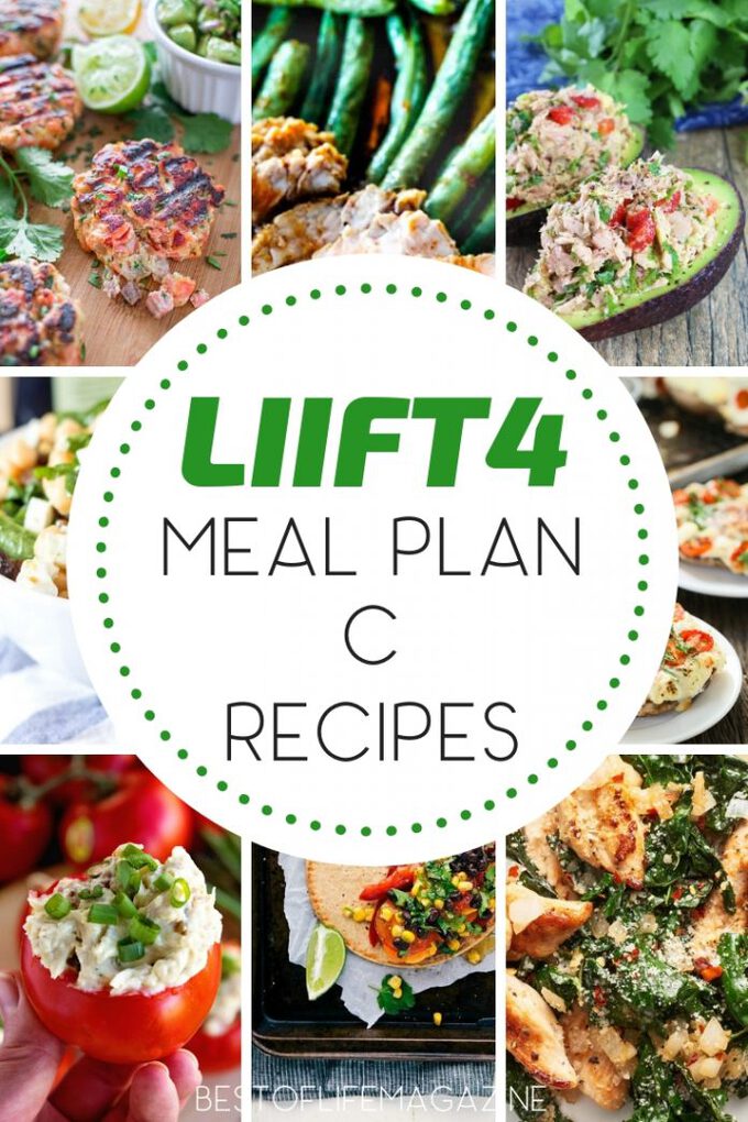 25 LIIFT4 Meal Plan C Recipes - The Best of Life Magazine
