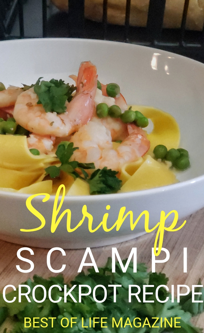 Easy and Quick Crockpot Shrimp Scampi Recipe - Best of ...