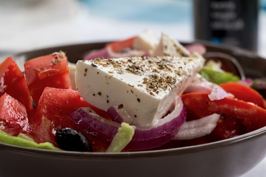LIIFT4 Meal Plan G Recipes Close Up of a Greek Salad