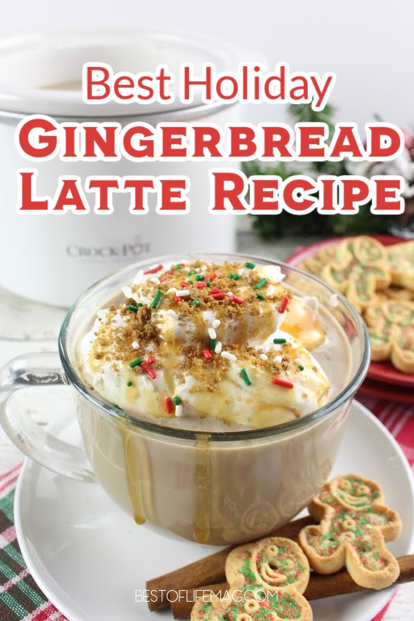 Our easy gingerbread latte recipe is the perfect crockpot drink for holiday parties or even for Christmas morning. Easy Gingerbread Latte | Crockpot Latte | Slow Cooker Latte | Holiday Drinks | Christmas Morning Drinks | Holiday Party Drinks | Homemade Gingerbread Latte | Crockpot Holiday Drinks | Christmas Latte Recipe | Festive Drinks | Holiday Beverage Ideas | Gingerbread Coffee Ideas | Slow Cooker Christmas Drinks | Easy Holiday Recipes for a Crowd