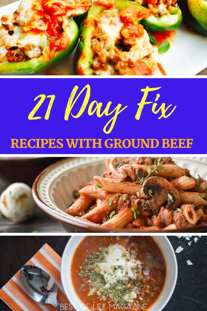 21 Day Fix Recipes With Ground Beef Best Of Life Mag