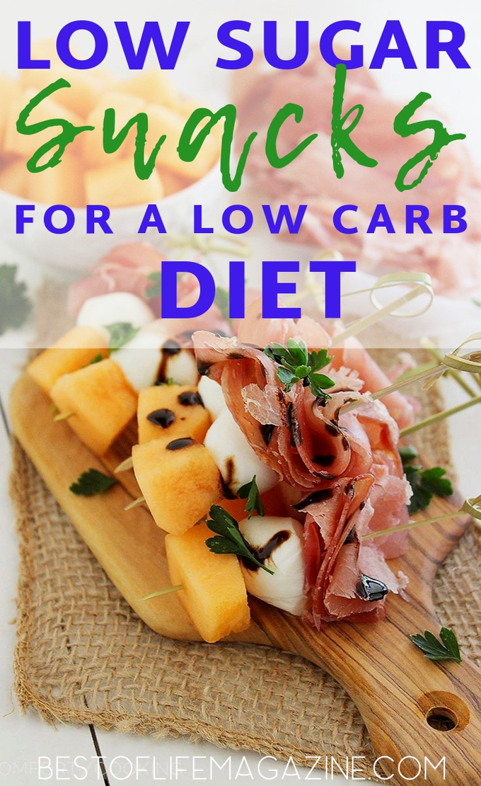 Low Sugar Snacks for a Low Carb Diet (Diabetes Friendly Too!)