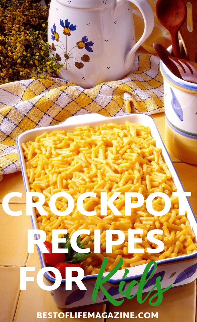 Making these crockpot recipes for kids is easy and you can relax knowing they are eating delicious meals filled with nutrition. Slow Cooker Recipes | Crockpot Recipes for Dinner | Quick Recipes | Crockpot Recipes for Families #slowcooker 