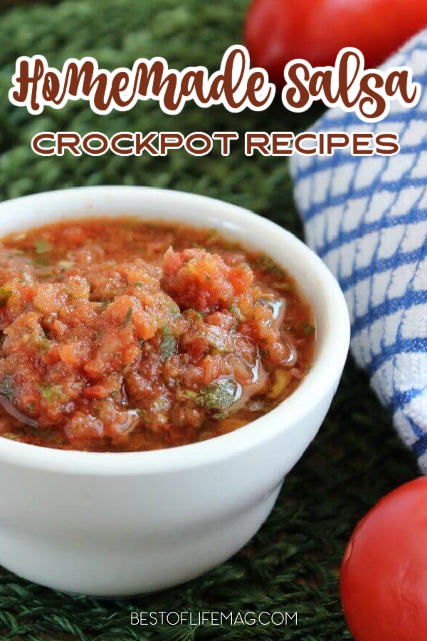 Make a real salsa and not a pico de gallo with the best crockpot salsa recipes without onions that will pair well with any tortilla chip. Slow Cooker Salsa Recipe | Healthy Salsa Recipe | Homegrown Salsa Recipe | DIY Salsa | Taco Tuesday Recipes via @amybarseghian
