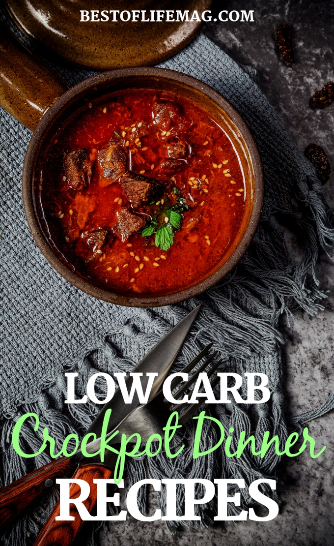 These low carb crockpot recipes for dinner prove that healthy meals, shared with a family or a crowd can be easy and delicious. Low Carb Recipes | Keto Recipes | Low Carb Slow Cooker Recipes | Keto Crockpot Recipes | Healthy Recipes | Healthy Crockpot Recipes | Healthy Slow Cooker Recipes #lowcarb #crockpot