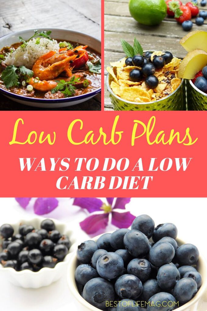 Easy Ways to do a Low Carb Diet | 9 Low Carb Plans - The Best of Life ...