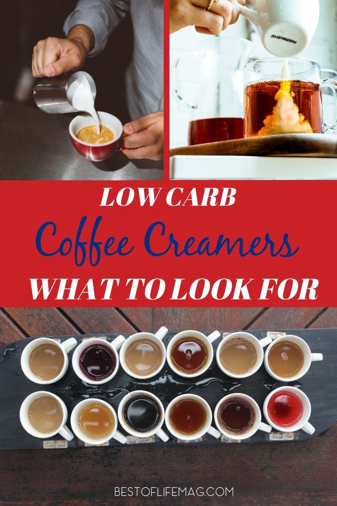 Choosing the right low carb coffee creamers for your Keto or low carb diet can be complicated but with these tips, you can read the labels with confidence. Low Carb Creamer Ideas | Low Carb Recipes | Low Carb Breakfast Recipes | Keto Coffee Tips | Keto Coffee Recipes #lowcarb #coffee