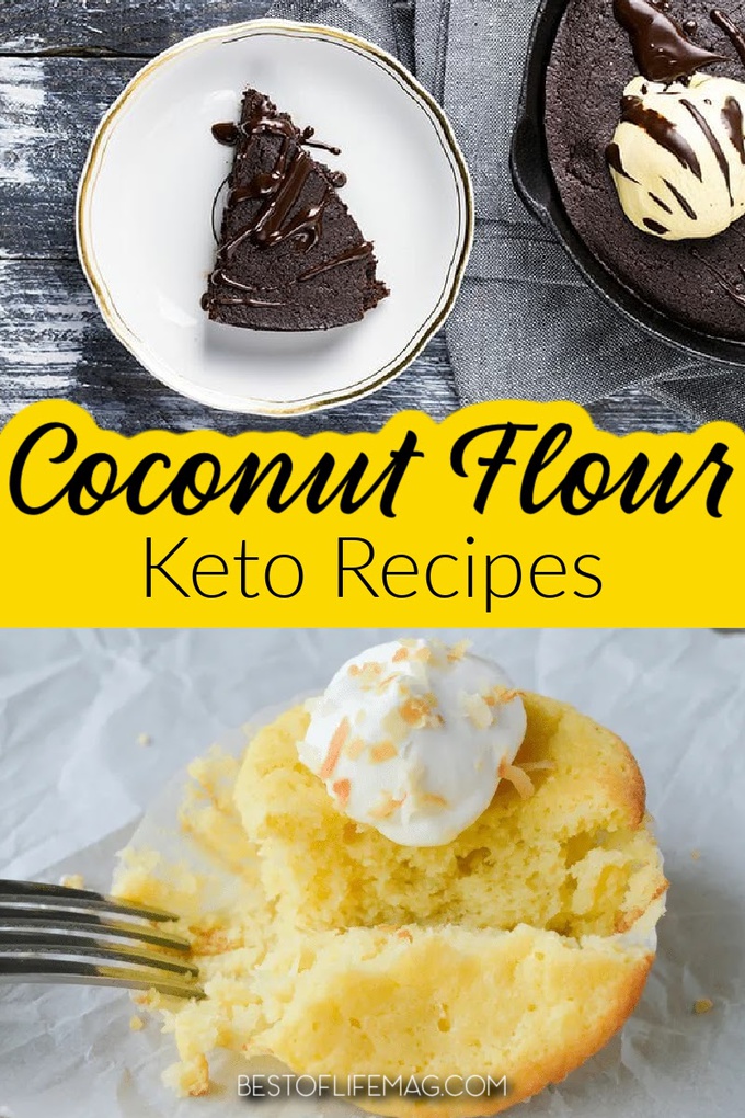 You have a few choices of flour on a keto diet plan but people find that keto recipes with coconut flour are full of flavor while staying within their eating plan requirements. Low Carb Recipes | Keto Dessert Recipes | Keto Breakfast Recipes | Low Carb Dessert Recipes | Low Carb Breakfast Recipes | Low Carb Bread Recipes | Coconut Flour Recipes | Flour Alternative Recipes #ketorecipes #lowcarb via @amybarseghian