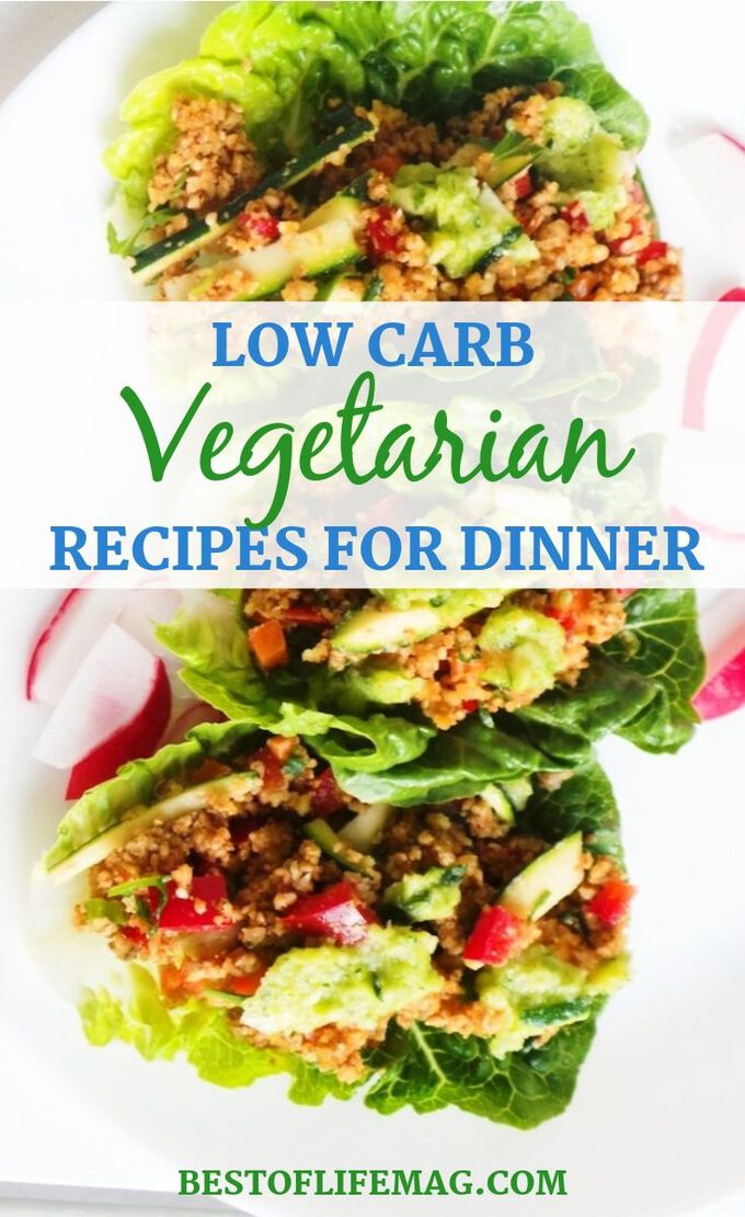 Low carb vegetarian recipes are just as healthy, if not more so than most low carb recipes you can find and are perfect for your low carb diet. Low Carb Recipes | Vegetarian Weight Loss Recipes | Healthy Recipes | Keto Vegetarian Recipes | Keto Recipes #lowcarb #recipes 