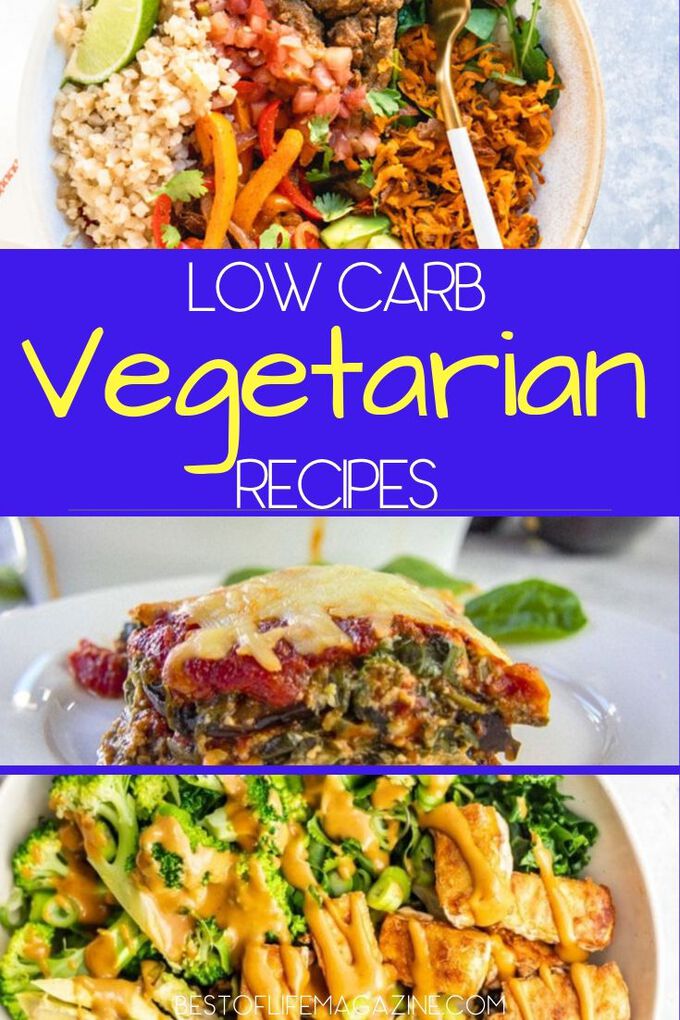Low carb vegetarian recipes are just as healthy, if not more so than most low carb recipes you can find and are perfect for your low carb diet. Low Carb Recipes | Vegetarian Weight Loss Recipes | Healthy Recipes | Keto Vegetarian Recipes | Keto Recipes #lowcarb #recipes 