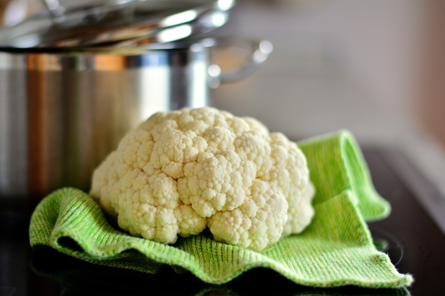 Beachbody Holiday Recipes to Help you Stay on Track Close Up of Cauliflower in Front of a Stew Pot