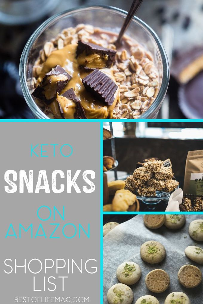 Stocking up on keto snacks and stashing them away for when you need them is a good use of a keto snacks Amazon shopping list and a big help for weight loss. Keto Snack Tips | Keto Shopping List | Low Carb Shopping List | Weight Loss Snacks Amazon | Snacks for Weight Loss | Healthy Snacks Amazon #keto #amazon