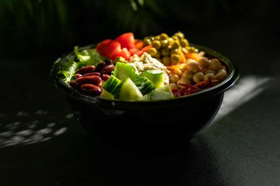 Low Carb Buddha Bowl Recipes Close Up of a Buddha Bowl on a Table