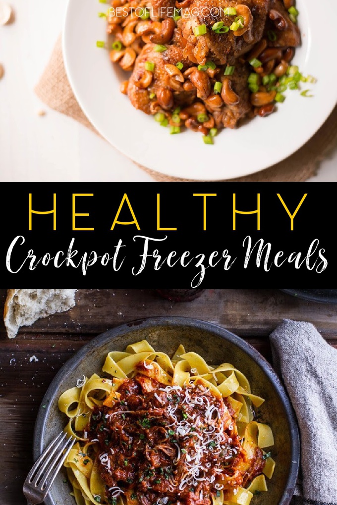 Healthy Crockpot Freezer Meals - The Best of Life Magazine