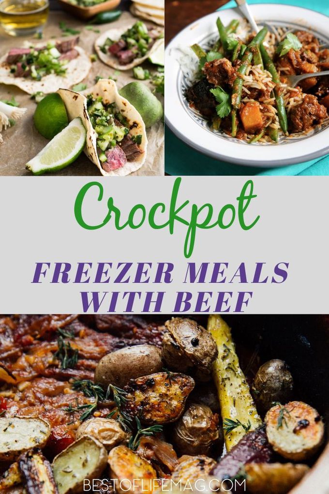 Crockpot Freezer Meals with Beef - The Best of Life® Magazine