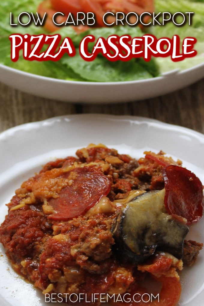 Our low carb crockpot pizza casserole offers a healthy and tasty twist on a well-loved dish making it a healthy meal planning recipe you can enjoy whenever you desire. Keto Crockpot Recipes | Low Carb Crockpot Recipes | Low Carb Pizza Recipe | Pepperoni Pizza Casserole Healthy | Weight Loss Recipe | Weight Loss Pizza #lowcarb #pizza