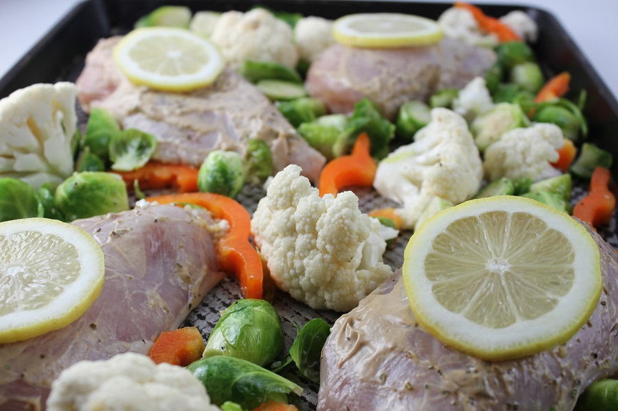 Meal prep is simple with the easy preparation of this low carb chicken and veggies sheet pan dinner recipe for a healthy dinner. Sheet Pan Boneless Chicken Breast | Healthy Sheet Pan Chicken Recipes | Low Carb Chicken Breast Recipes Boneless | Low Carb Chicken Recipes Keto | Low Carb Chicken Cutlet Recipes | Low Carb Baked Chicken Breast Recipes