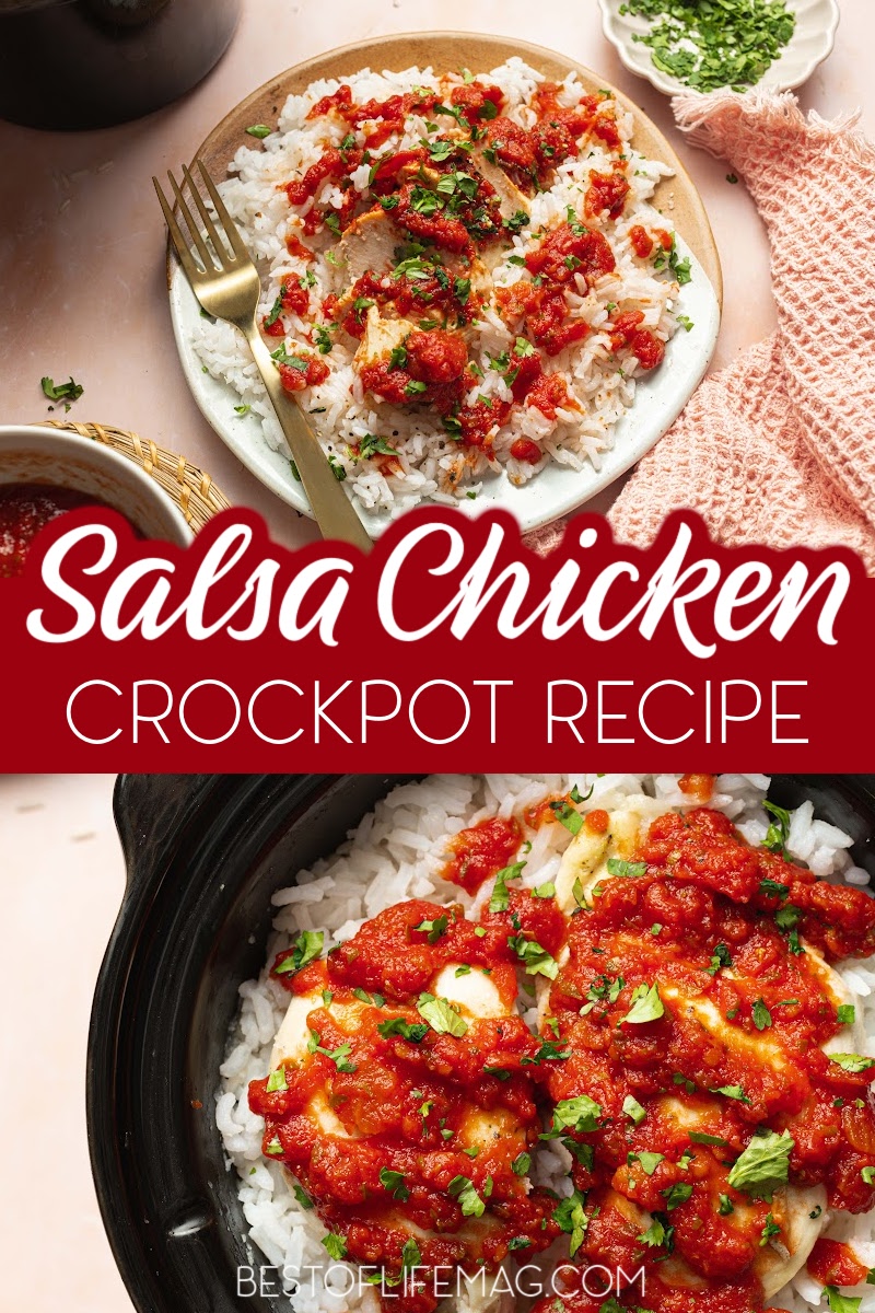 Add some spice to dinner with your new favorite salsa chicken recipe; whether you want to use mild salsa or go a little bit crazy with the heat, it's a complete meal. Crockpot Chicken Casserole | Easy Crockpot Recipes | Salsa Chicken Slow Cooker Recipe | Crockpot Chicken Recipes | Chicken Recipes with Rice | Crockpot Dinner Recipes via @amybarseghian