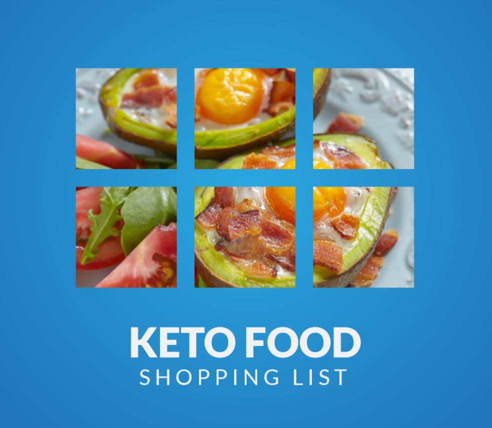 Keto Food Shopping List ebook