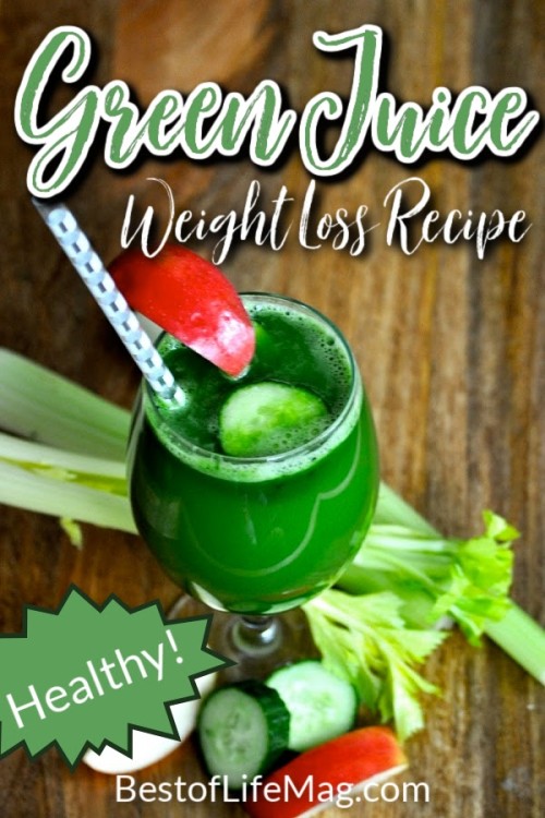 Green Juice Recipe to Lose Weight The Best of Life Magazine