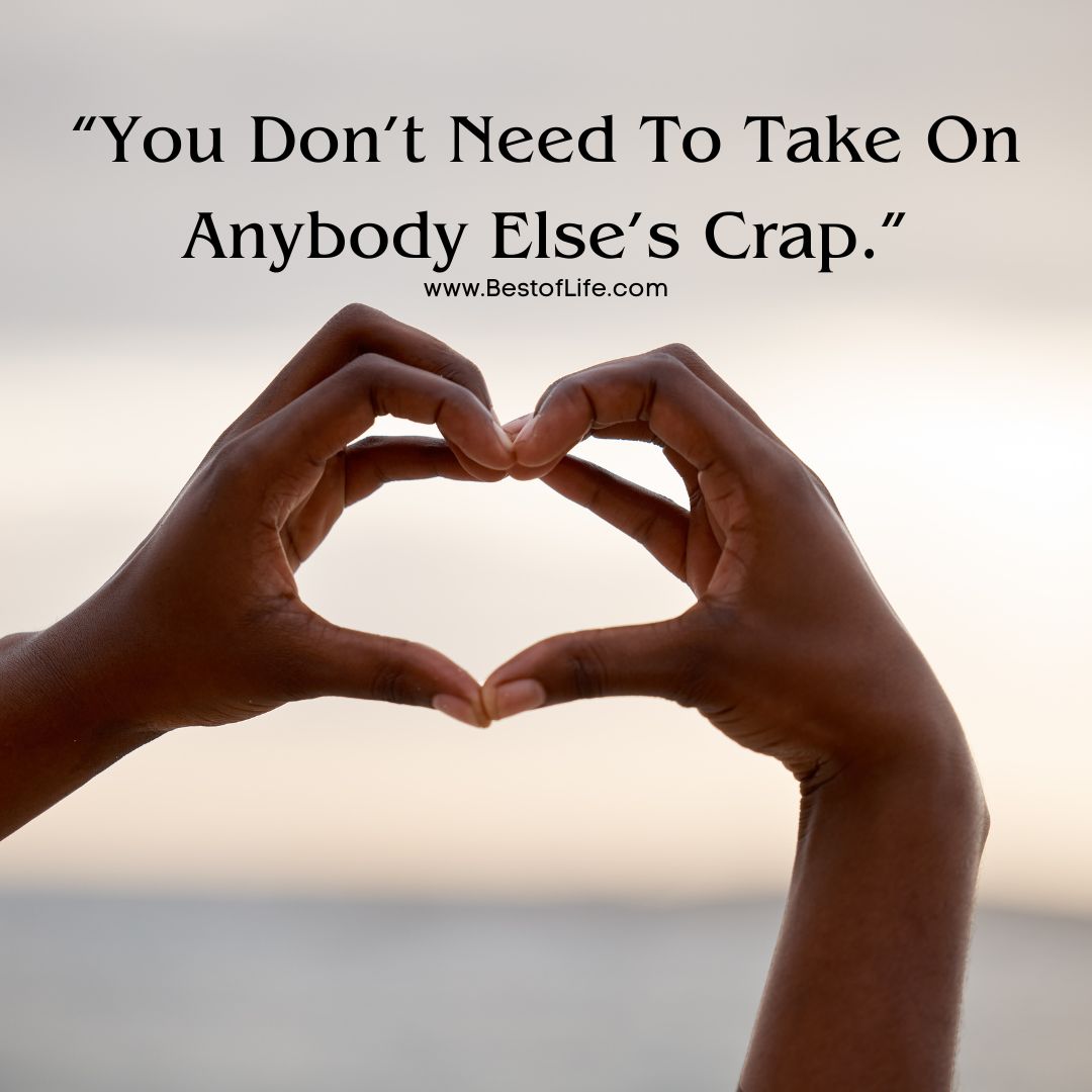 Jillian Michaels Quotes From Ripped in 30 "You don't need to take on anybody else's crap."