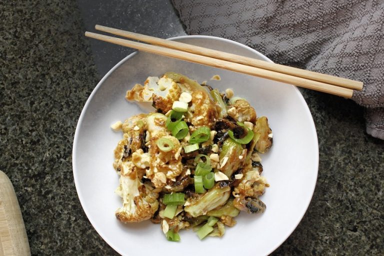 Low Carb Kung Pao Vegetables Recipe