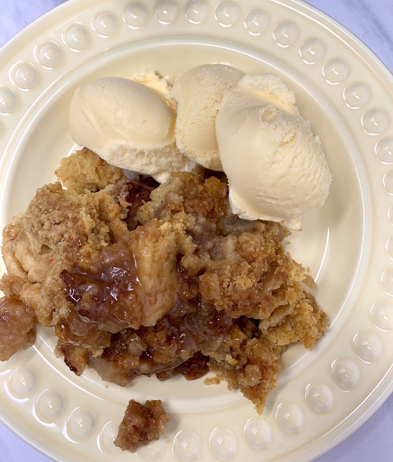 Slow-cooked Apple Crisp