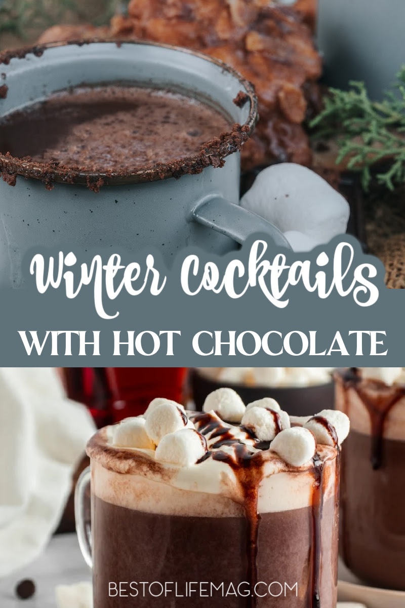 Use these spiked hot chocolate recipes to warm up on a chilly evening at home or during your next winter party. Hot Chocolate Recipes | Adult Hot Chocolate | Boozy Hot Chocolate | Winter Cocktails | Holiday Drinks | Spiked Drinks | Hot Chocolate Bar | Christmas Cocktails | Peppermint Hot Chocolate | Baileys Hot Chocolate | Rum Hot Chocolate | Alcoholic Hot Chocolate | Cozy Winter Drinks | Festive Cocktails | Hot Chocolate With Alcohol | Adult Beverages | Holiday Party Drinks via @amybarseghian