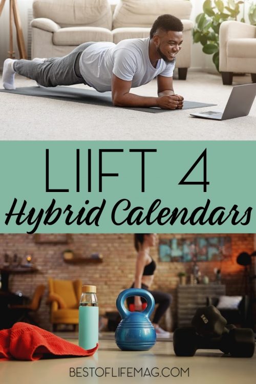 Beachbody Hybrid Calendars for LIIFT4 Workouts The Best of Life® Magazine