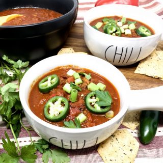 Keto Diet Tips for Beginners Angled View of Two Bowls of Chili