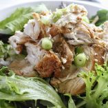 Low Carb Teriyaki Chicken Salad Recipe Finished Dish