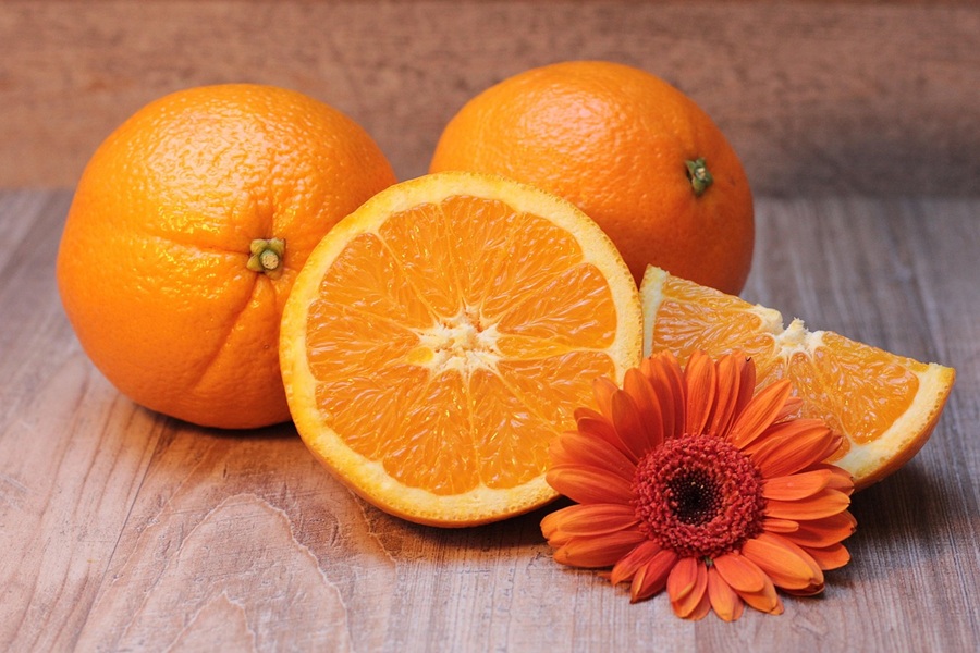 Colorful Margaritas for Spring Three Oranges, One Cut in Half