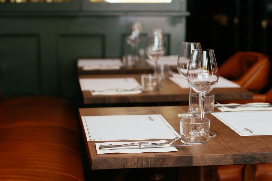 Amazon Echo Show View of a Restaurant Table