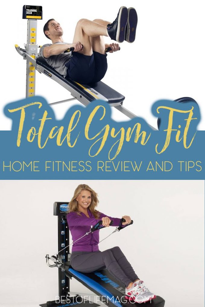 Total Gym FIT Superior Body Weight Training at Home The Best of Life