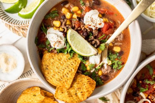 Easy Crockpot Taco Soup Recipe - The Best of Life Magazine