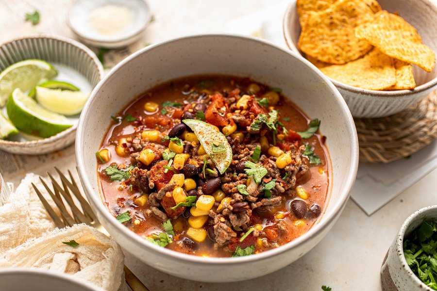 Easy Crockpot Taco Soup Recipe - The Best of Life Magazine