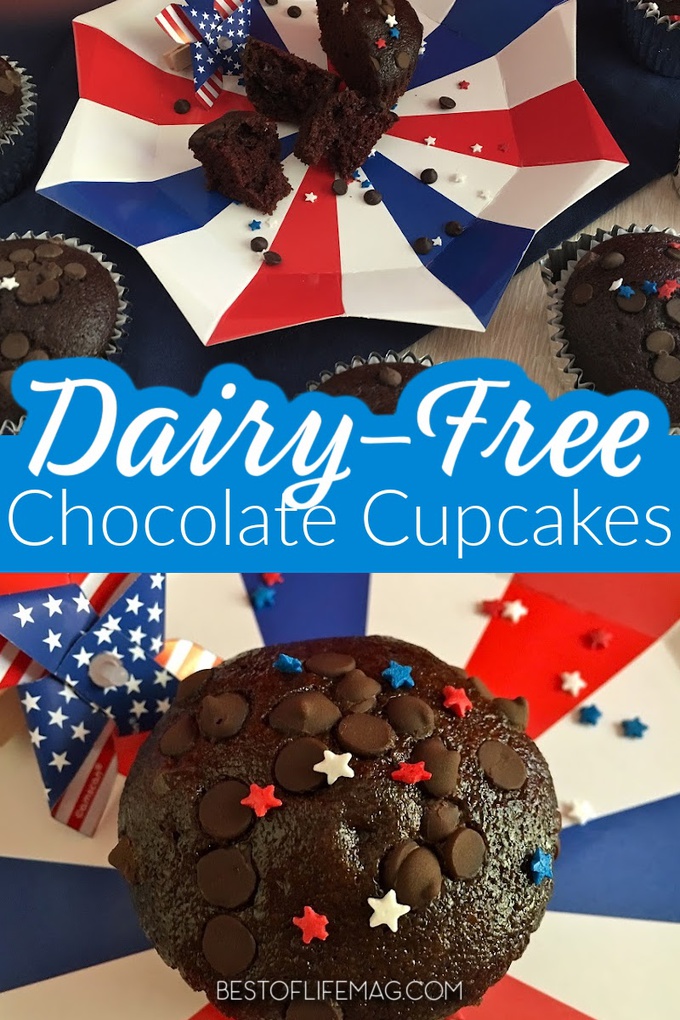 It's hard finding good chocolate dairy free cupcakes but thanks to aquafaba and a little imagination, we may have found the best one yet. Dairy Free Dessert Recipes | Dairy Free Recipes | Food Allergy Party Recipes | Dairy Free Cupcakes | Chocolate Cupcakes | Dairy Free Recipes with Chocolate | Healthier Cupcake Recipes #dairyfree #dessertrecipes via @amybarseghian