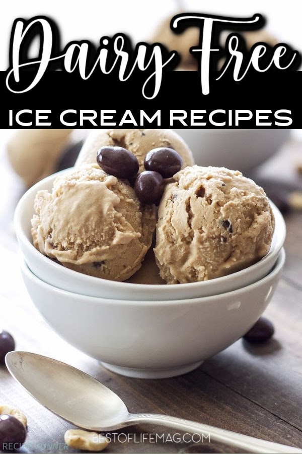 Enjoying dairy free ice cream that you've made at home is a great way to stay healthy and happy while enjoying the summer weather. Dairy Free Dessert Recipes | Summer Dessert Recipes | Summer Party Ideas | Coconut Milk Ice Cream Recipes | Ice Cream Without Dairy | Food Allergy Recipes #dairyfree #dessertrecipes