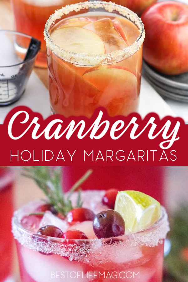 These cranberry margarita recipes can enhance your holiday magic with the joy of the season in every drop. Party Recipes | Fall Margarita Recipes | Christmas Cocktail Ideas | Margaritas with Cranberries | Winter Margarita Recipes | Winter Cocktail Ideas | Recipes with Cranberries | Fruity Margarita Recipes | Easy Margaritas via @amybarseghian