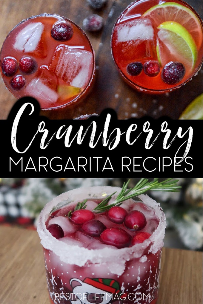 Cranberry margaritas are perfect for fall and winter! These easy margarita recipes also present beautifully during parties or when entertaining. Party Recipes | Fall Margarita Recipes | Christmas Cocktail Ideas | Margaritas with Cranberries | Winter Margarita Recipes | Winter Cocktail Ideas | Recipes with Cranberries | Fruity Margarita Recipes | Easy Margaritas #margaritas #christmas #fallrecipes via @amybarseghian