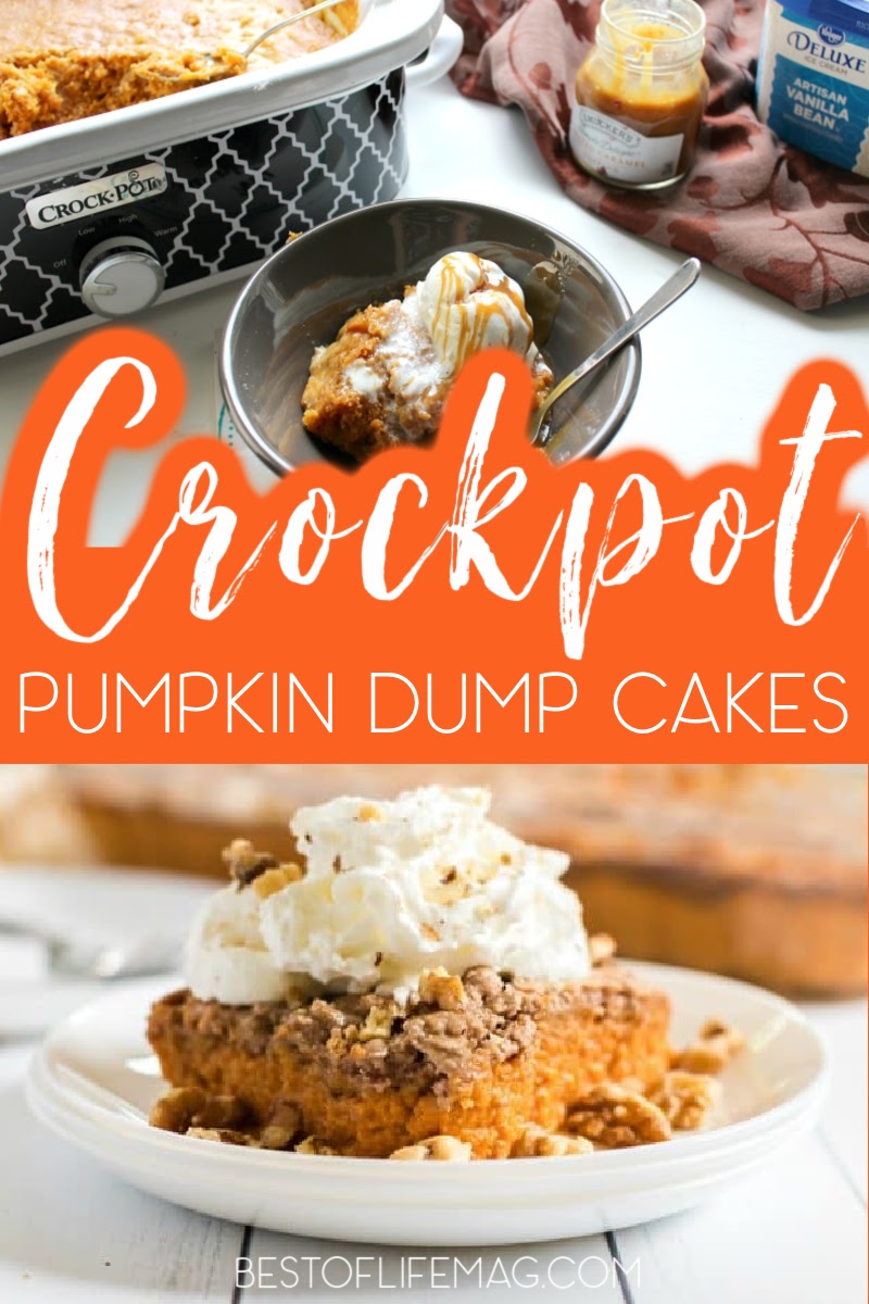 Crockpot Pumpkin Dump Cake Recipes - The Best of Life® Magazine
