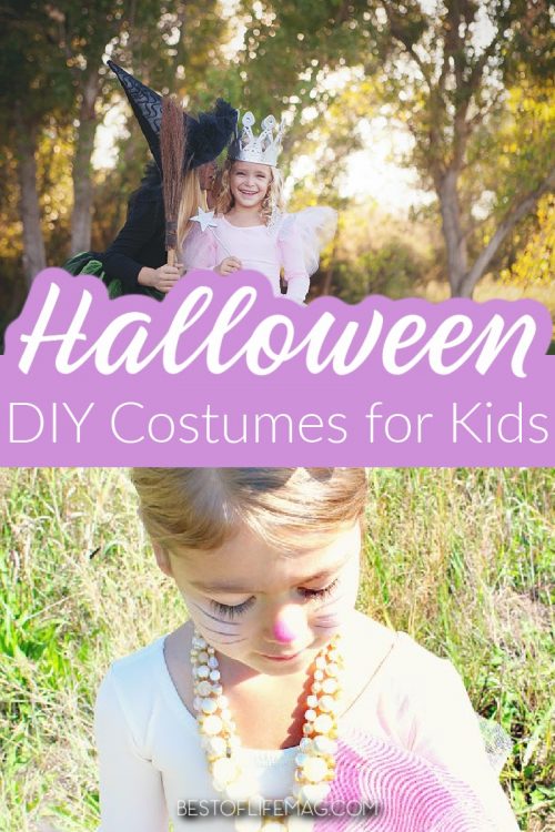 DIY Halloween Costumes For Kids {Disney, Animals, Fantasy, & More}