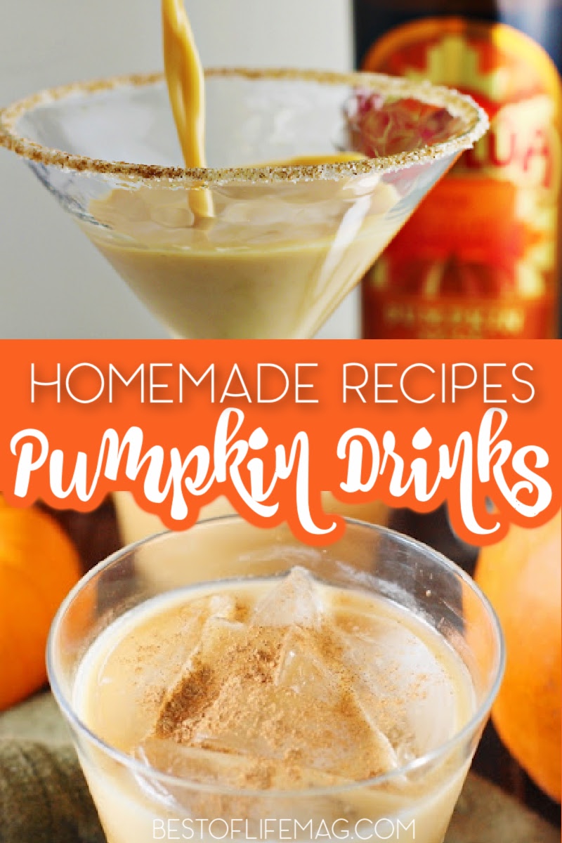 Pumpkin drinks are perfect to enjoy during the beautiful fall months and on Halloween with friends and family! Halloween Drinks with Alcohol | Halloween Drinks | Pumpkin Boozy Drinks | Boozy Drinks for Fall | Pumpkin Drink Recipes | Pumpkin Spice Recipes | Drinks with Pumpkin Spice | Halloween Drink Recipes | Drinks for Fall #pumpkindrinks #halloween via @amybarseghian