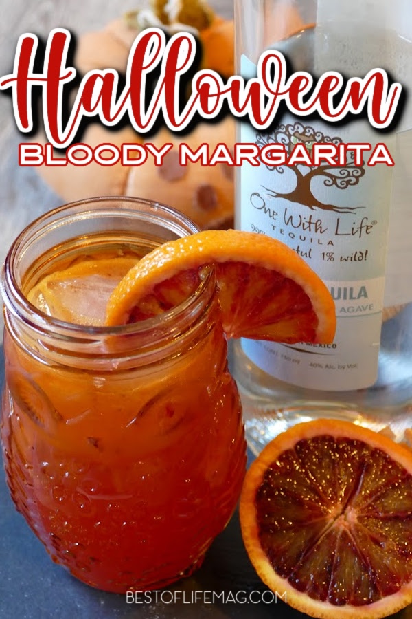 This bloody margarita cocktail recipe is perfect for Halloween! The added flavor from the Patron Mango Liqueur makes offers a unique twist. Bloody Margarita Halloween | Bloody Mary Margarita | Halloween Margarita Ideas | Scary Cocktail Recipes | Spooky Halloween Cocktails | Drink Recipes for Halloween Parties | Halloween Party Recipes | Adult Halloween Party Recipes | Halloween Cocktails #halloween #margaritas