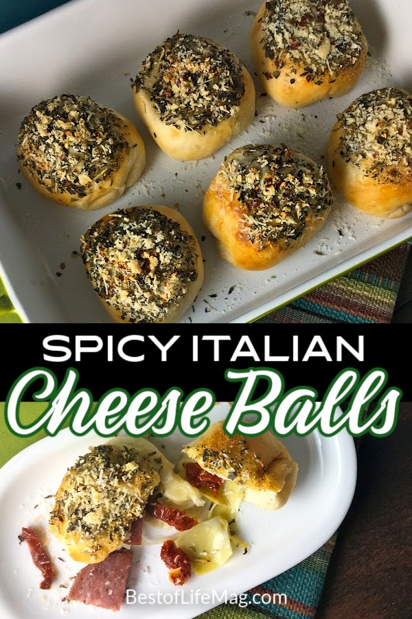 Make Hot Italian Cheese Balls for dinner and a breakfast frittata the following morning. One ingredient to go between two recipes! Frittata Recipes | Italian Frittata Recipes | Cheese Balls Recipes | Recipes with Cheese | Family Dinner Recipes | Dinner Party Recipes | Holiday Recipes | Recipes for the Holidays #recipes #holidays