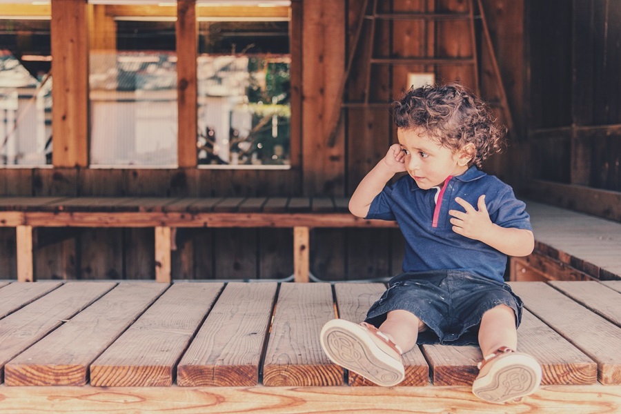 Dairy Free Recipes for Toddlers a Young Boy Sitting on a Wooden Plank Patio