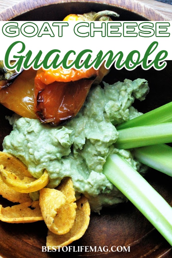 This goat cheese guacamole recipe isn’t only a great addition to your meal, it is a delicious side dish or party appetizer. Homemade Guacamole Recipe | Recipes with Avocado | Party Recipes | Dip Recipes for Parties | Avocado Dip Ideas | Party Food Ideas | Taco Tuesday Recipes #guacamole #partyrecipes via @amybarseghian