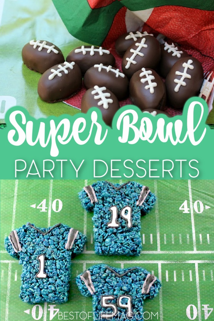 chocolate super bowl desserts