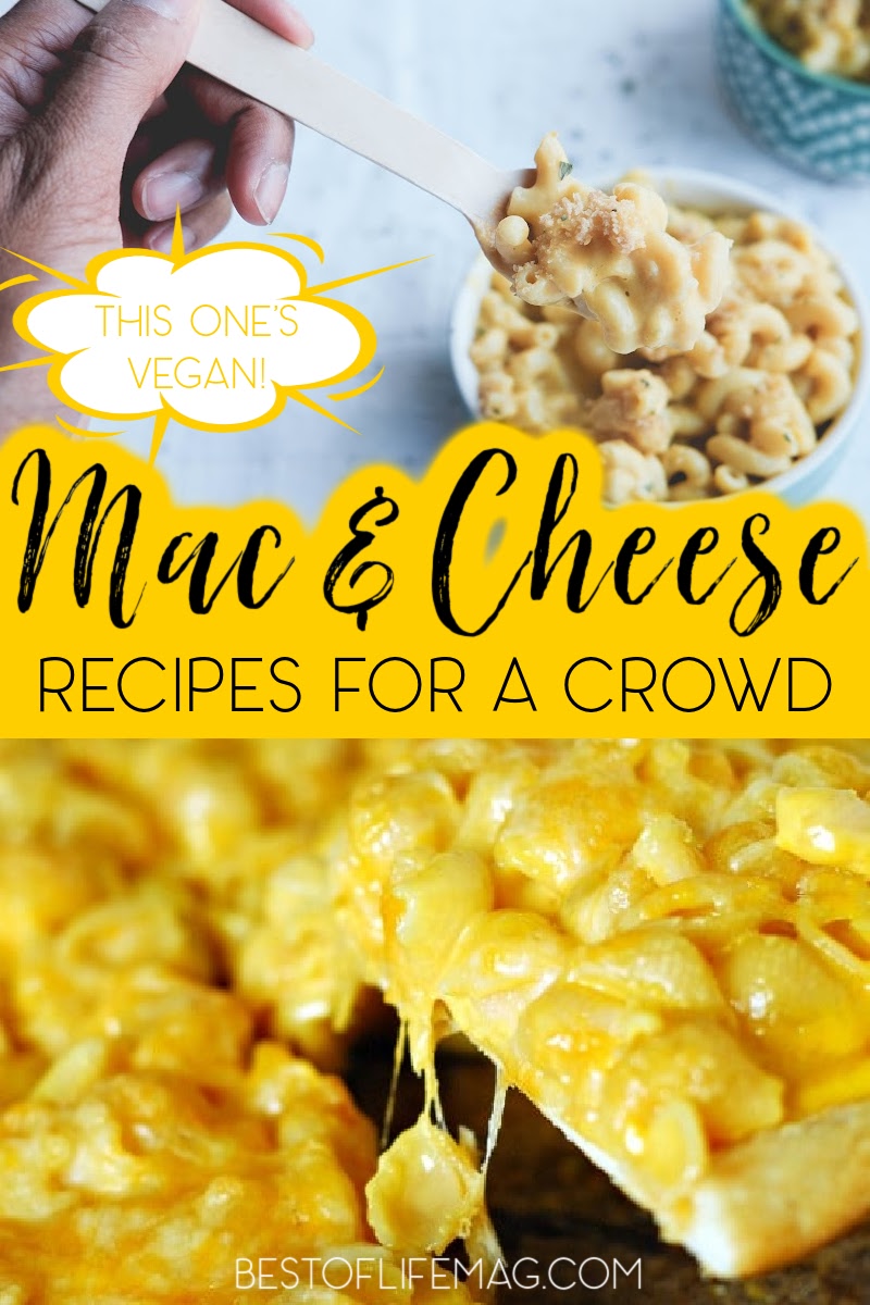 Macaroni and cheese recipes can transform a seemingly simple dish into a gourmet meal that can serve as a main dish or side dish. Macaroni and Cheese Ideas | Mac and Cheese Ideas | Recipes for Kids | Recipes for Parties | Cheesy Party Recipes | Easy Recipes for a Crowd | Unique Recipes for a Crowd | Homemade Macaroni and Cheese Recipes #dinnerrecipes #partyrecipes
